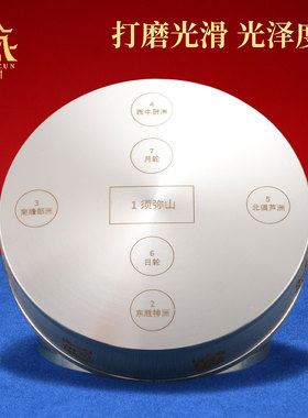 藏村不锈钢随身携便捷包装曼扎盘