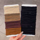 New thickened and bold hair accessories, widened hair rubber bands, hair ties, high ponytails, high elasticity and durable hair ropes