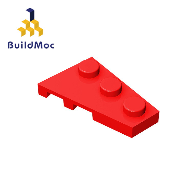 BuildMOC 43722 2x3楔形板(右) 小颗粒积木散件中国拼插零配件 - 图1