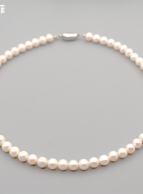 法式天然淡水珍珠项链手环套装女高级感锁骨颈链轻奢小众设计饰品