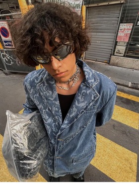 街拍时尚男士墨镜女夏小脸高级感防紫外线强光太阳镜男2022年新款