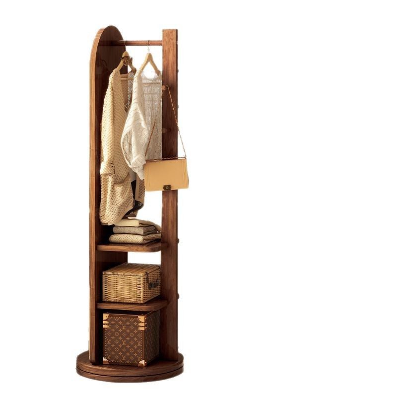 全身镜家用卧室落地镜复古简约穿衣镜衣帽架一体式木质旋转试衣镜,淘宝优惠券,粉丝福利购,淘宝优惠卷