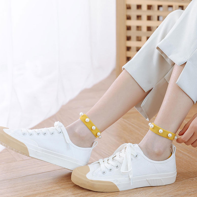 珍珠袜子女短袜浅口夏天薄款棉底丝袜女夏季蕾丝船袜花边水晶袜子,淘宝优惠券,粉丝福利购,淘宝优惠卷