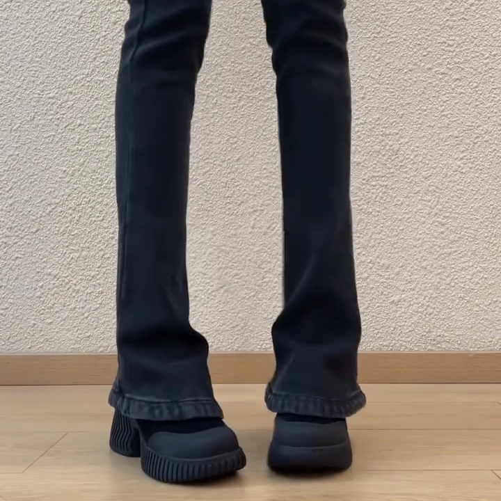 【软皮版】真皮复古风时尚圆头系带防水台厚底不累脚休闲深口单鞋,淘宝优惠券,粉丝福利购,淘宝优惠卷