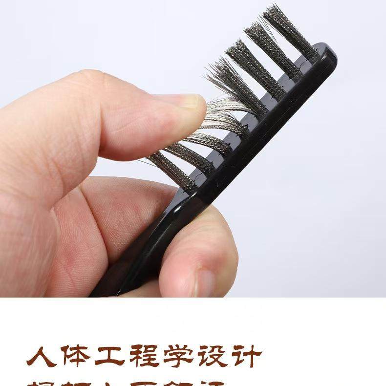 文玩扣缝钢丝刷核桃金刚菩提清理缝隙打底专用工具不掉色1排2排,淘宝优惠券,粉丝福利购,淘宝优惠卷