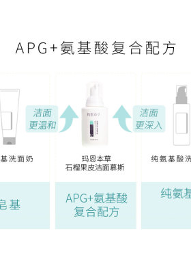氨基酸石榴果皮洁面慕斯