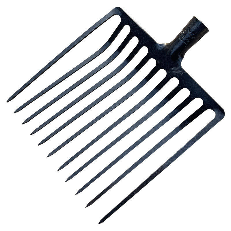 十一齿全钢淬火一体实心加厚养殖业牛粪叉玉米叉松土铲石渣农用叉,淘宝优惠券,粉丝福利购,淘宝优惠卷