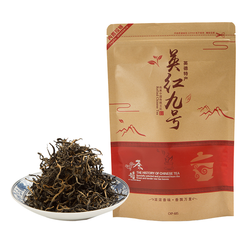 英德红茶英红九号9号散茶叶广东特产袋装1959新茶750g奶茶功夫茶-图3