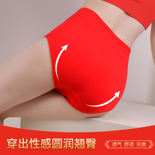 Festlicher roter Slip für Damen zur Hochzeit