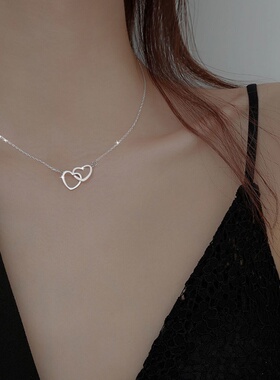 原宿风锁骨链女立体项链