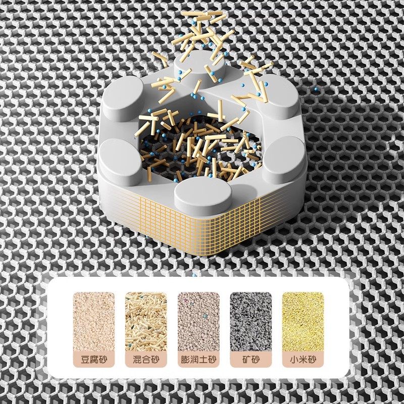 猫砂垫防外溅防带出垫子猫砂盆双层集砂过滤控砂超大宠物猫咪用品,淘宝优惠券,粉丝福利购,淘宝优惠卷