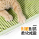 Alfombrilla de arena para gatos para llevar a prueba de salpicaduras para gatos control de arena de doble capa