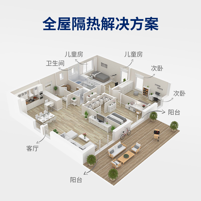 隔热膜窗户防晒玻璃贴膜贴纸防窥单向透视隐私磨砂遮阳遮光窗贴纸 - 图3