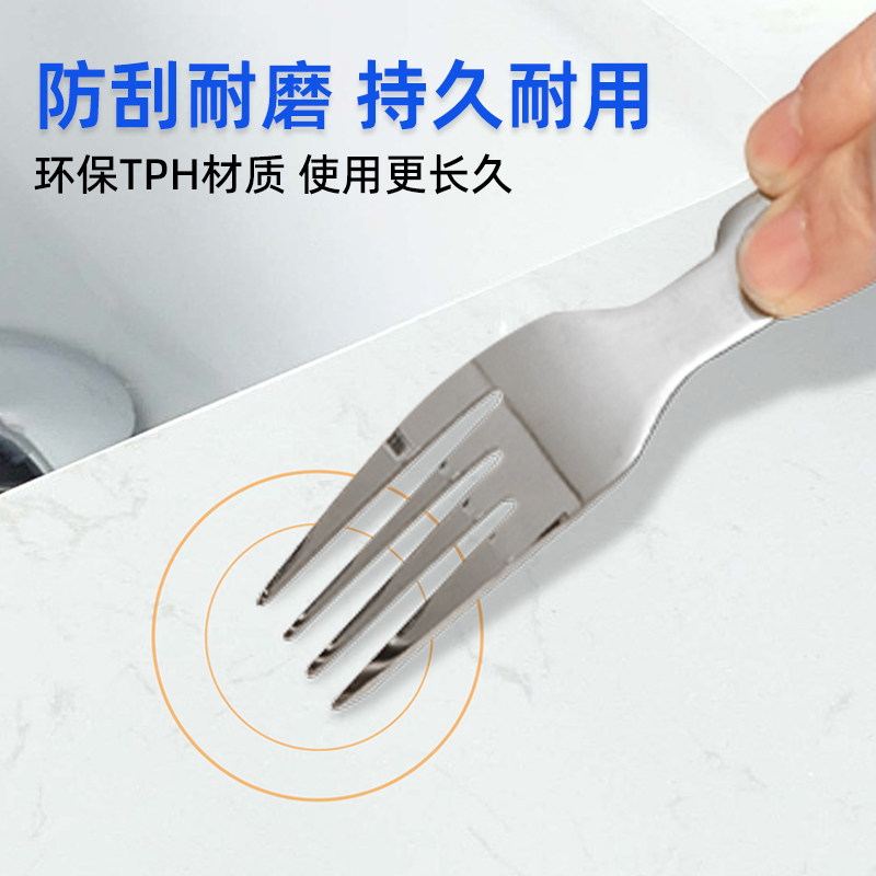 岩板洗手台台面贴膜大理石厕所卫生间洗手盆防水好打理桌面保护膜,淘宝优惠券,粉丝福利购,淘宝优惠卷