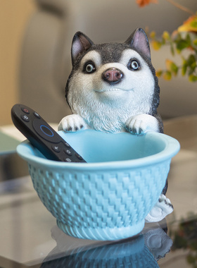 家点靓鞋柜门口放钥匙饰品摆件