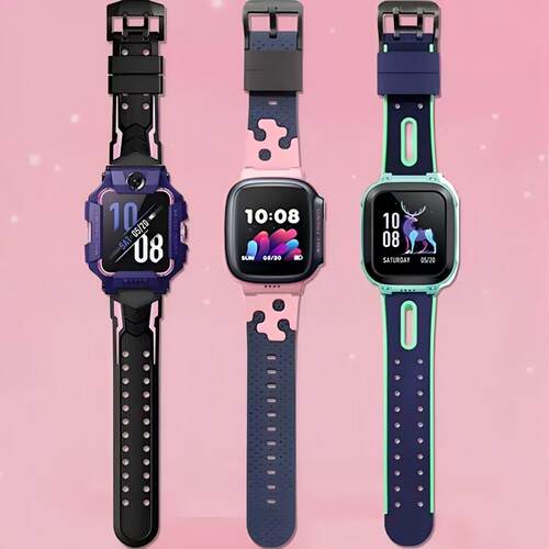 适用小天才手表硅胶表带Z6/Q1A/Q1C/Z5A/D2/D3/Q1S/Z7A/Z3/Z2表带 - 图1