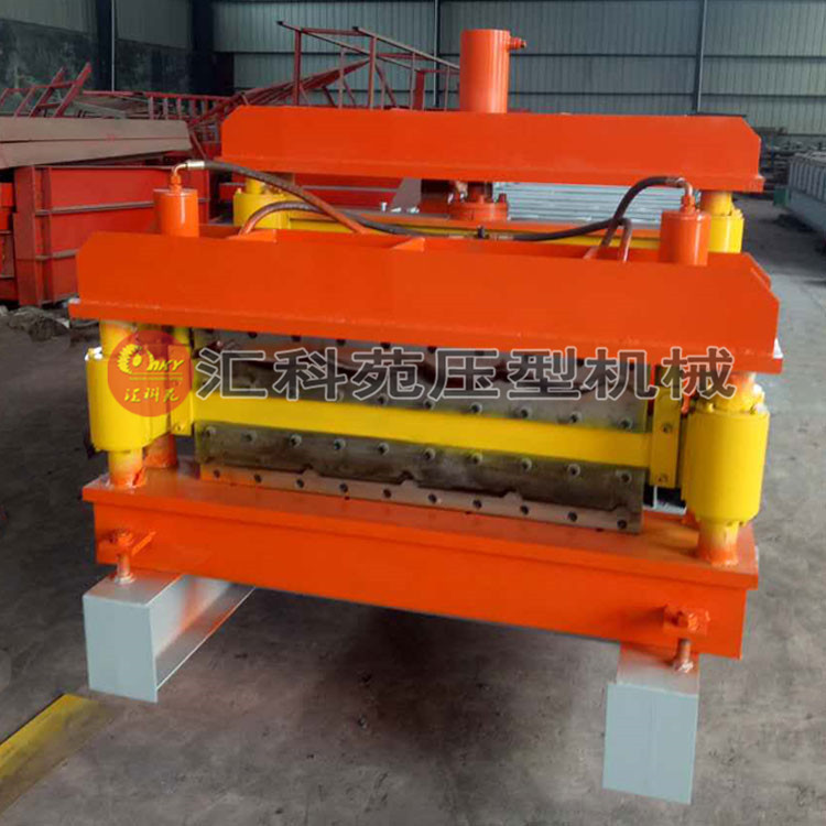 房屋金属装饰板材成型设备 建筑圆弧琉璃瓦加彩钢瓦双层压瓦机 - 图3