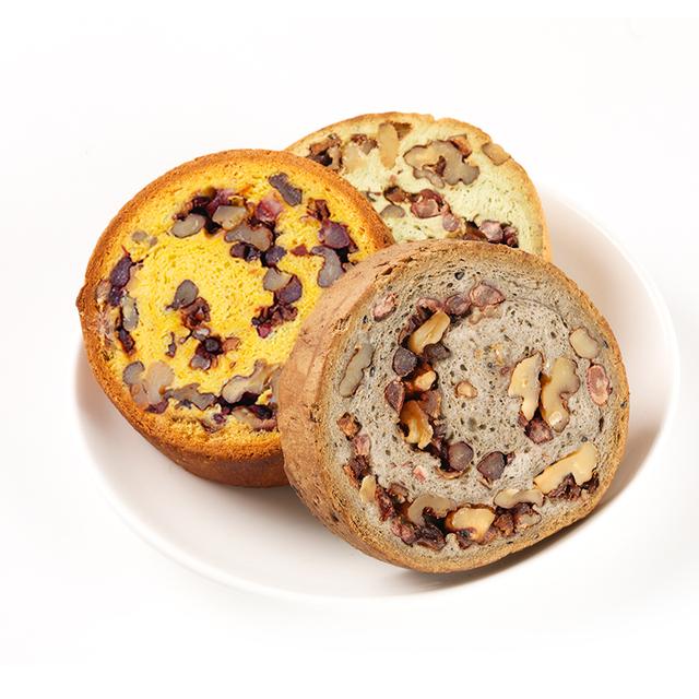 小胖快跑全麦果仁车轮面包代餐早餐饱腹轻食充饥零食坚果食品糕点 - 图3