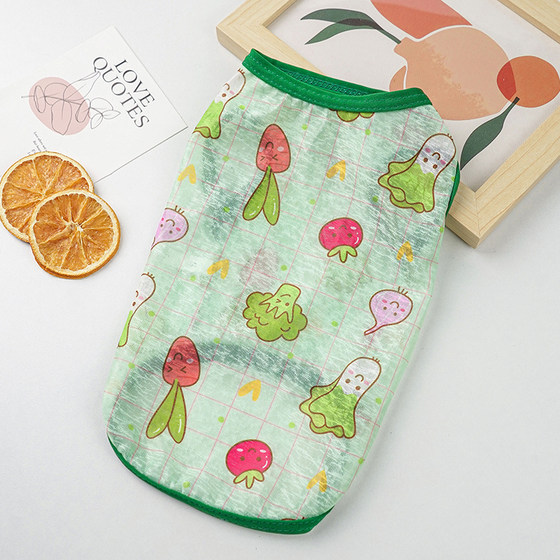 Cat clothes summer vest thin sun protection clothing breathable