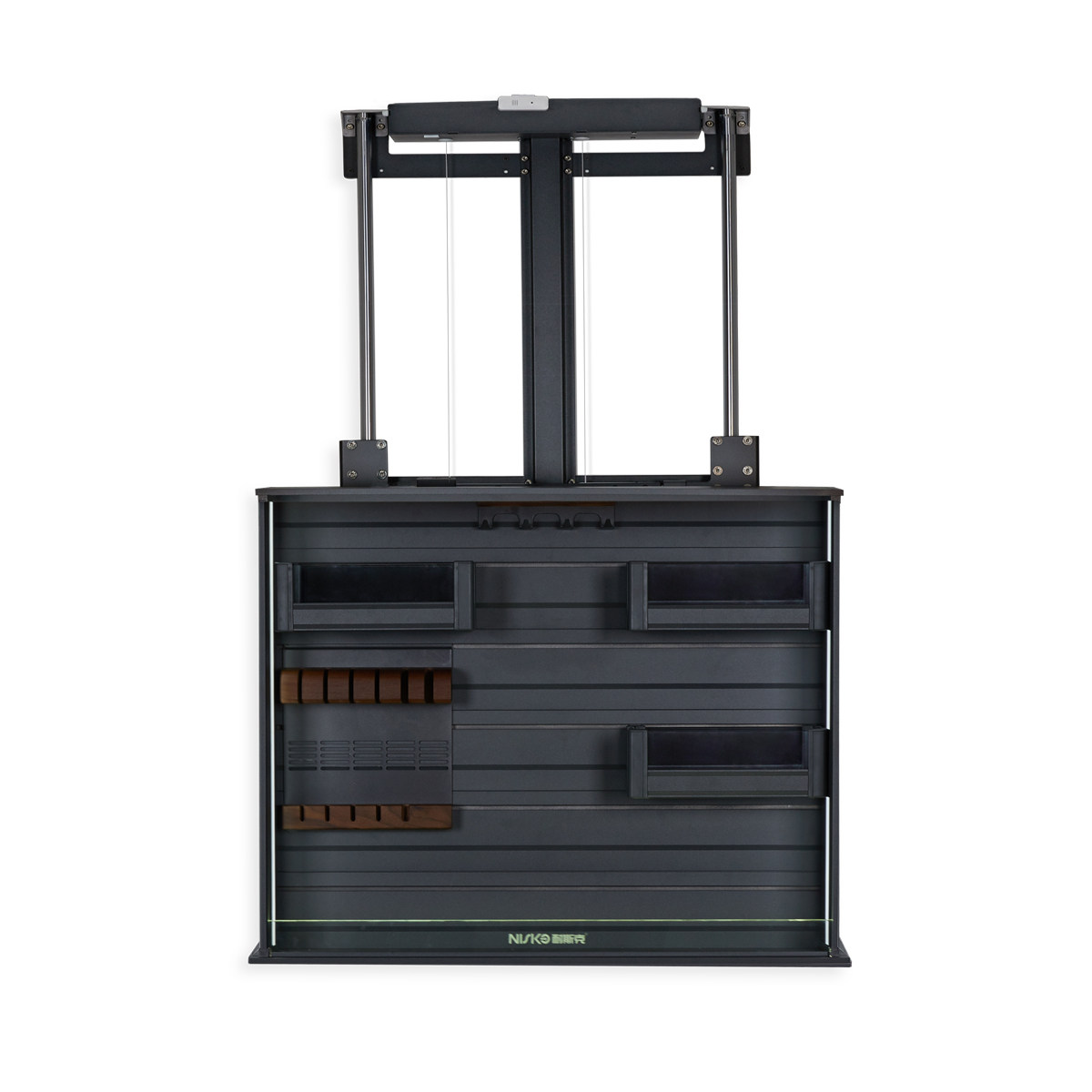 耐斯克厨房声控智能触摸铝合金灯光电动升降机吊柜拉篮碗碟多功能,淘宝优惠券,粉丝福利购,淘宝优惠卷