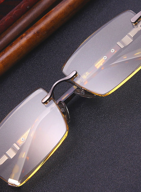 天然水晶眼镜清凉养目司机夜视