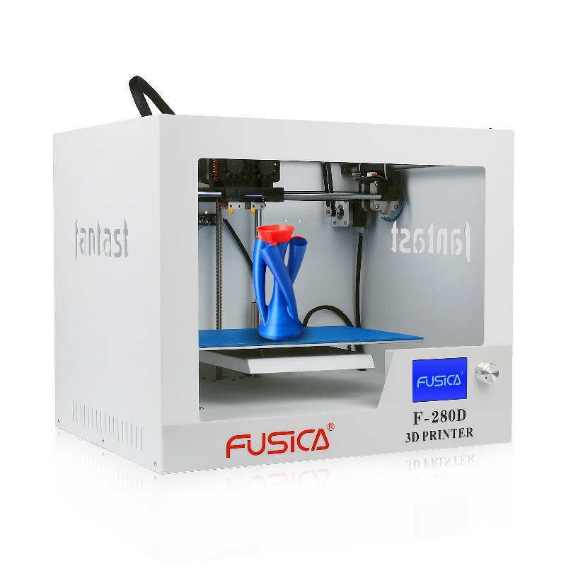 富士樱fusica 280d桌面大pla abs fusica富士樱3D打印机