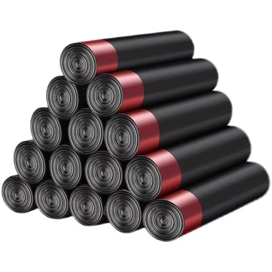 Drawstring type thickened garbage bag household cleaning bag