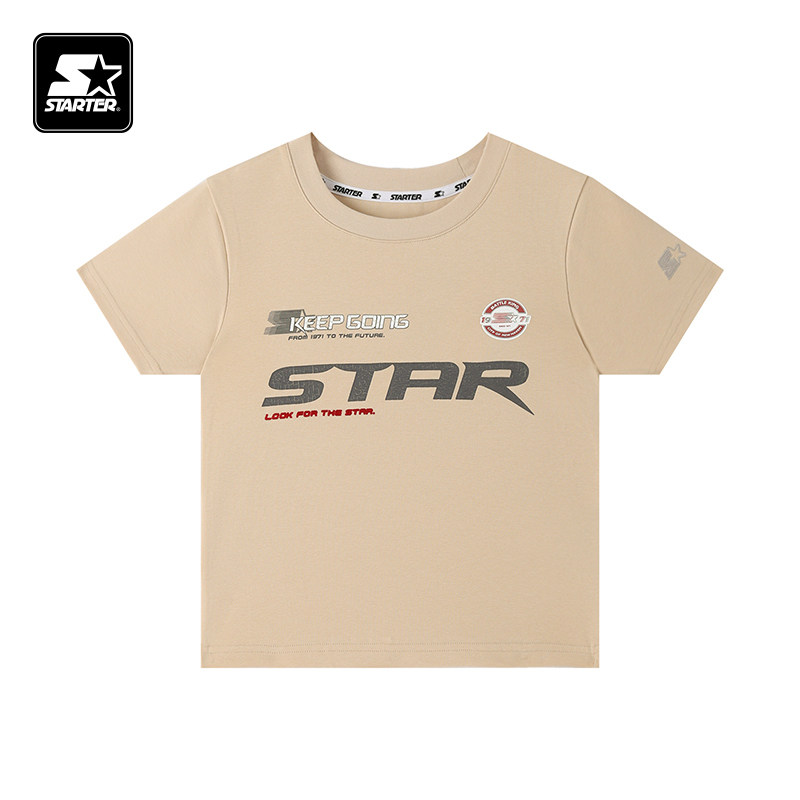 STARTER T恤女款新款宽松显瘦百搭时尚轻薄修身休闲运动短袖上衣,淘宝优惠券,粉丝福利购,淘宝优惠卷