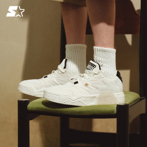 新年礼物STARTER男鞋冬休闲鞋小白鞋厚底鞋鞋子女鞋板鞋运动鞋子 - 图1