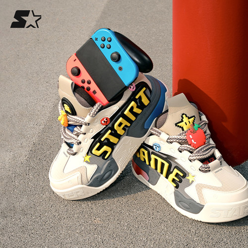 圣诞礼物STARTER板鞋男士运动鞋男款鞋子女鞋增高鞋休闲鞋情侣鞋 - 图1