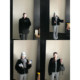 Customized cashmere vest V-neck/lapel fur jacket