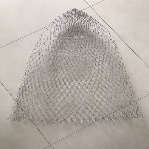 抄网网兜大力马抄鱼网兜不带圈编织大物抄网兜防挂抄网头尼龙小眼 - 图0