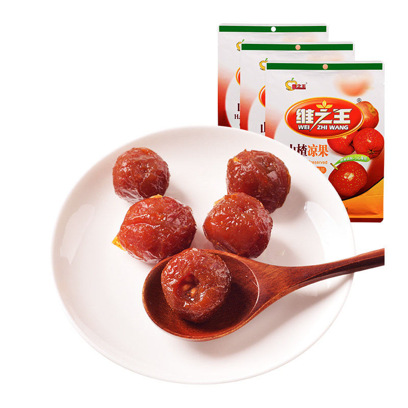维之王山西特产山楂318gx3袋凉果 维之王爱客山楂类制品