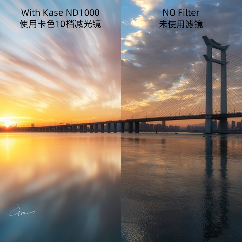 Kase卡色 方形减光镜 ND1000 ND64 金刚狼耐摔镜 100x100mm 滤镜 - 图2