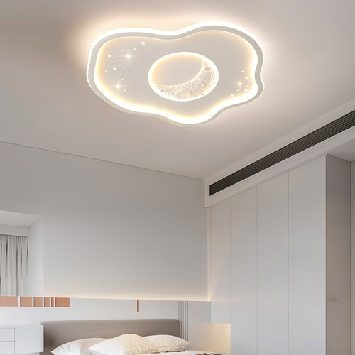 LED主卧室吸顶灯现代简约星空灯儿童书房间2024新款广东中山灯具 - 图1