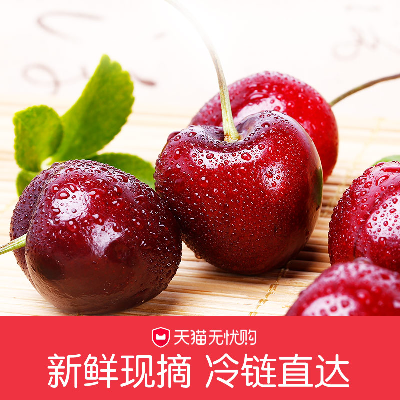 吉春食品旗舰店烟台大樱桃新鲜孕妇水果国产先锋5斤山东车厘子当季包邮助农红灯0