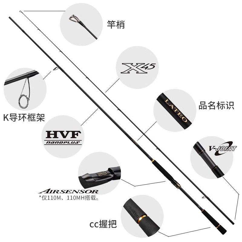 DAIWA达亿瓦24款LATEO K海鲈竿路亚竿高碳钓竿达亿瓦轻量远投竿,淘宝优惠券,粉丝福利购,淘宝优惠卷