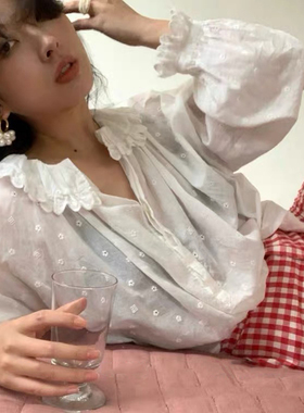 法式小众多颗淡水珍珠耳环
