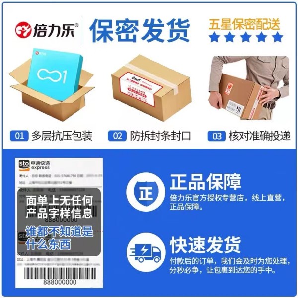 倍力乐58mm大号避孕套56mm加大码60超大65mm安全套超薄型男用正品 - 图3