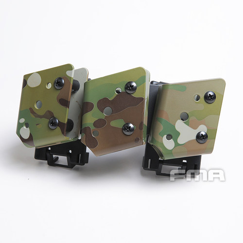 FMA CS野战配件 三联快拨套  通用型装备 腰带挂载器 TB1331 - 图3