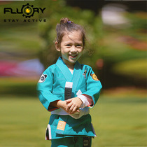 FLUORY fire softball new bjj Brazilian jumpsuit clothes for children judo to childrens judo