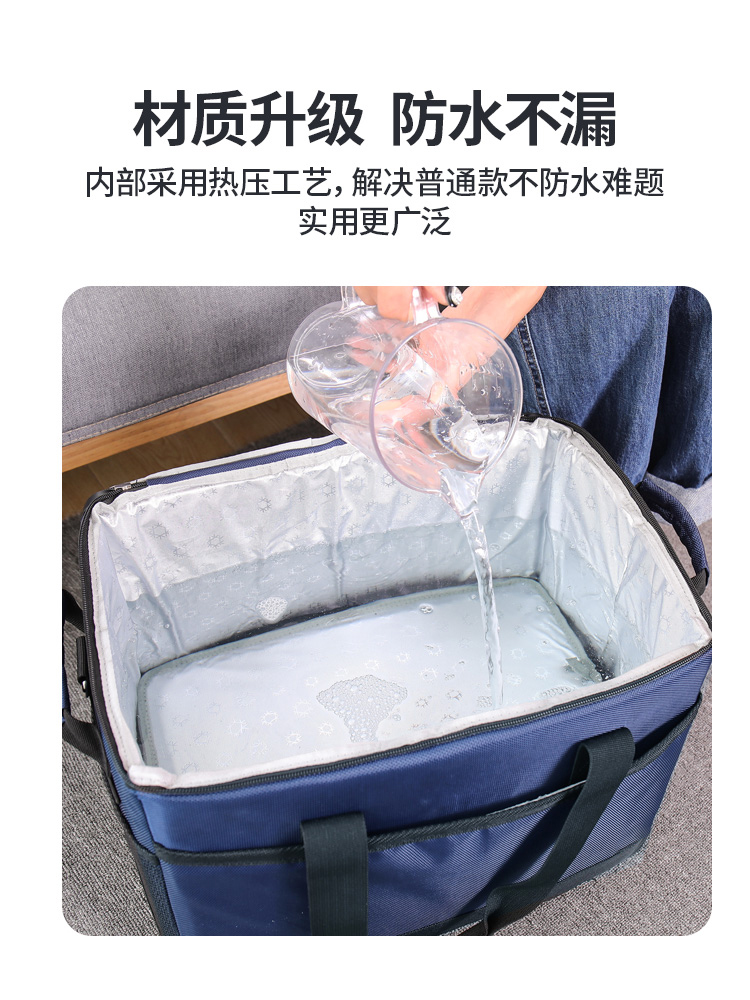 保温箱冷藏箱商用摆摊户外大容量冰包露营外卖冰袋保暖箱便携手提 - 图2
