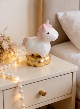 陶瓷转转小马景德镇陶瓷 马年有财  陶瓷结晶釉马上发财转转 新品