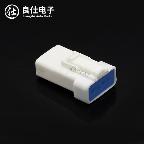 汽车连接器JST 4孔针座防水接插件 B04B-JWPF-SK-R 公母对接插头 - 图0