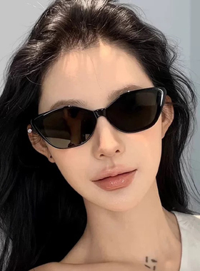 25新款星星镜蝴蝶猫眼板材墨镜女