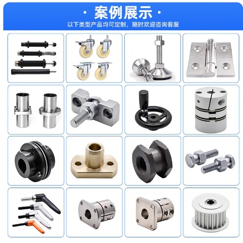 传送轮托辊QCC QCE QCH01 11 12 21 31 32 41 51 52 22-D38/50/60 - 图3