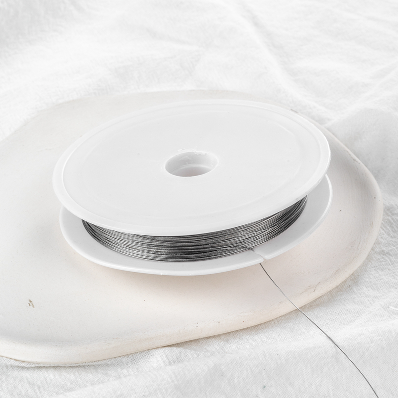 diy材料串珠线材 0.3钢丝线 首饰线 珠帘线钢线diy手链项链配件 - 图2