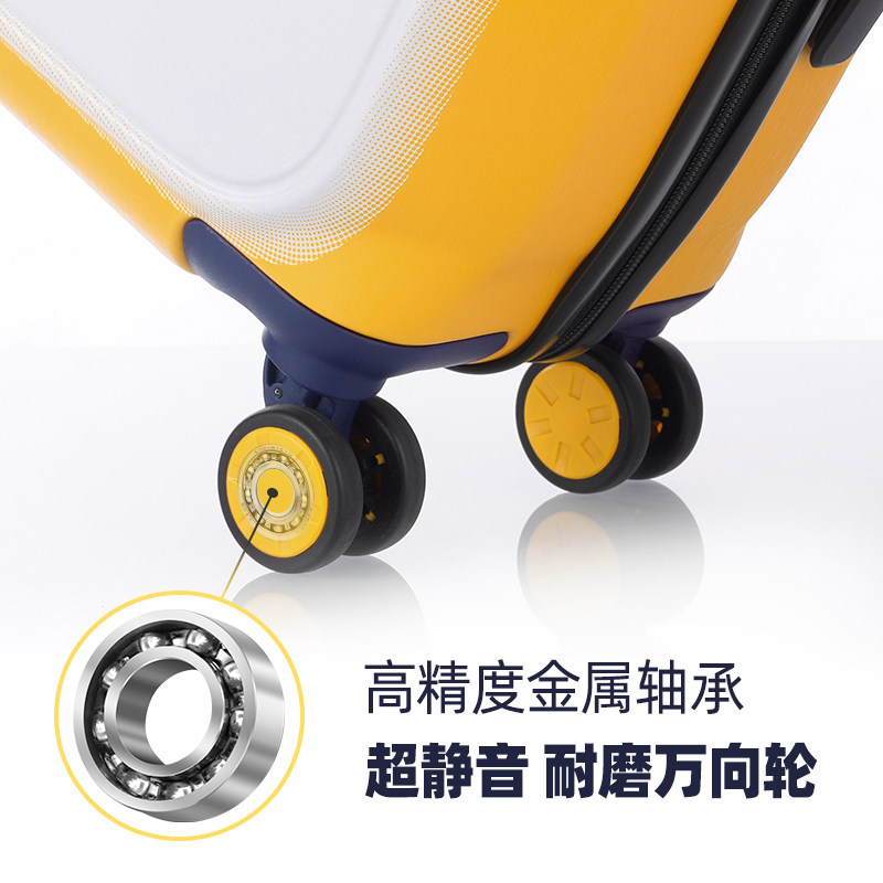 仅限专柜不发货20寸静音密码拉杆箱 weplus旅行箱