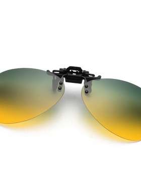 新款偏光太阳镜夹片女夜视近视