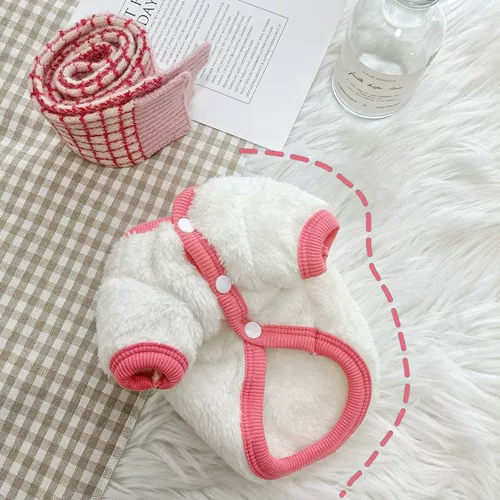 Зимняя одежда для собак плюшевая Барнари Шерри Бумеи маленькая собака Осень Зимняя ПЭТ -кот Двойной северный поляр